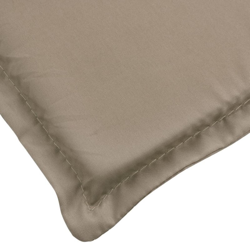Sonnenliegen-Auflage Taupe 180x60x4 cm Oxford-Gewebe