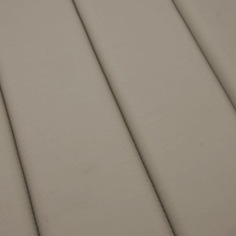 Sonnenliegen-Auflage Taupe 180x60x4 cm Oxford-Gewebe