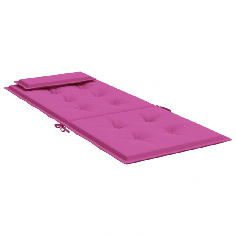 Hochlehner-Auflagen 2 Stk. Rosa Oxford-Gewebe