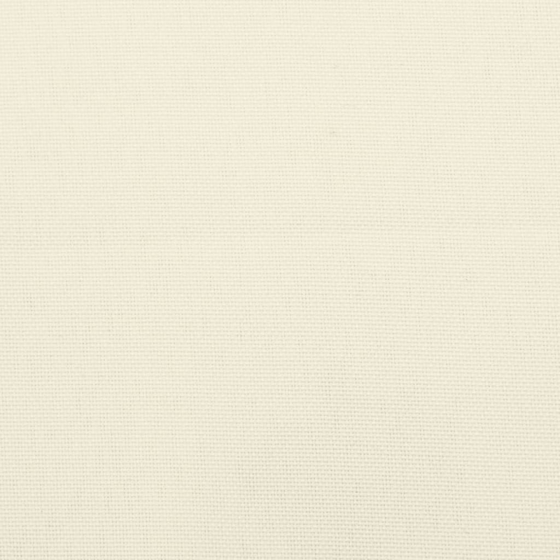 Kissen Rund Creme Ø 100x11 cm Oxford-Gewebe
