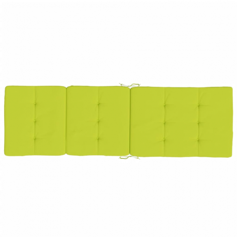 Liegestuhl-Auflagen 2 Stk. Knallgrün Oxford-Gewebe