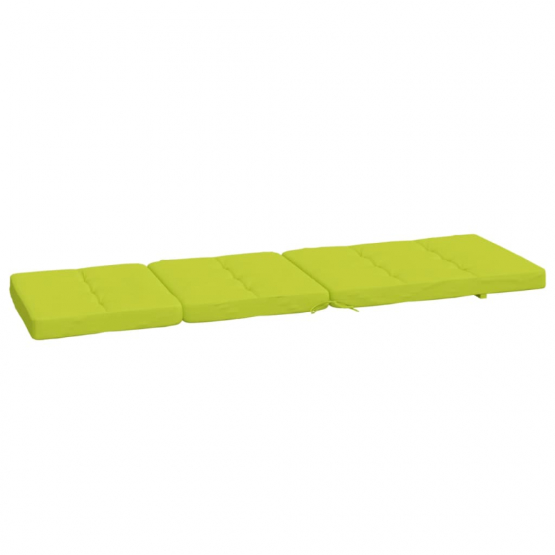 Liegestuhl-Auflagen 2 Stk. Knallgrün Oxford-Gewebe