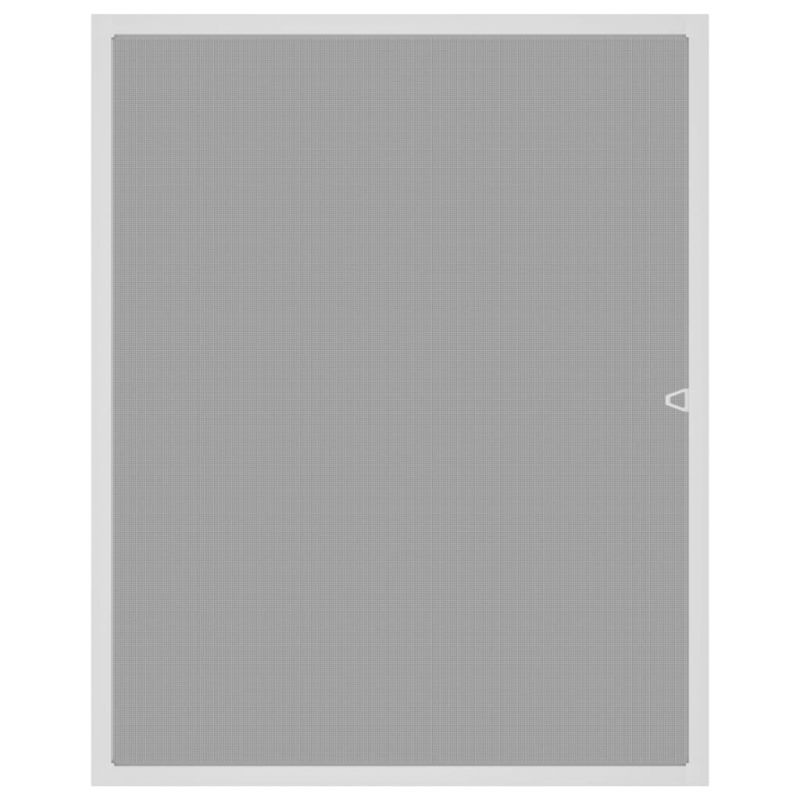 Insektenschutz für Fenster Weiß 80x100 cm
