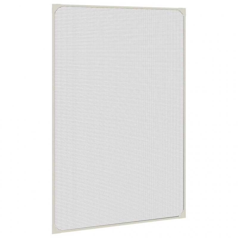 Magnet-Insektenschutz für Fenster Weiß 80x120 cm