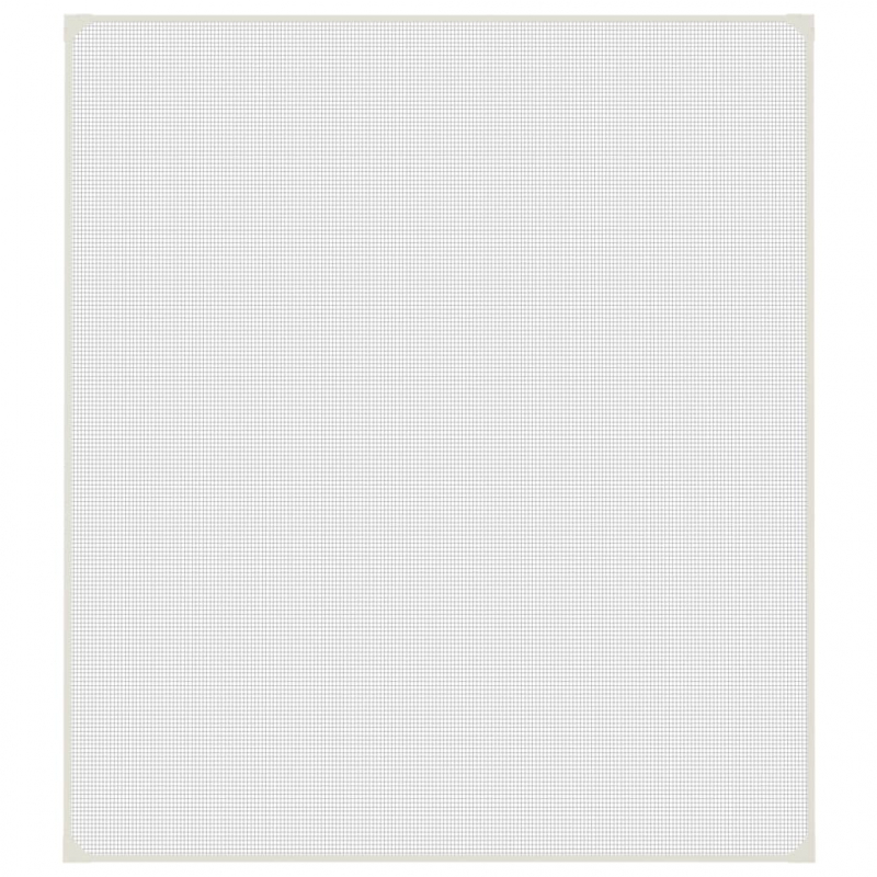 Magnet-Insektenschutz für Fenster Weiß 130x150 cm