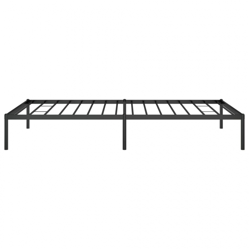 Bettgestell Metall Schwarz 107x203 cm