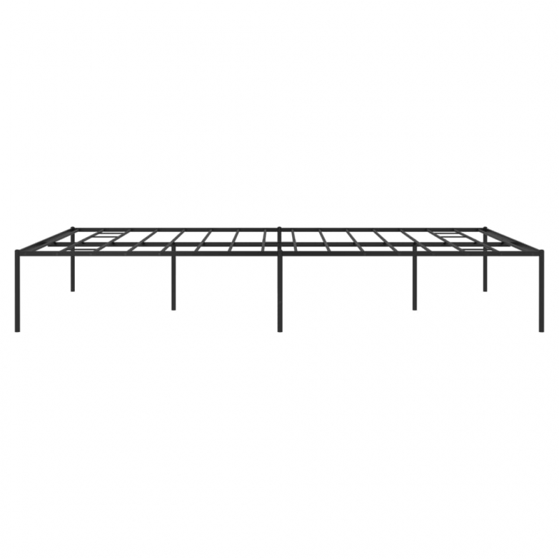 Bettgestell Metall Schwarz 180x200 cm