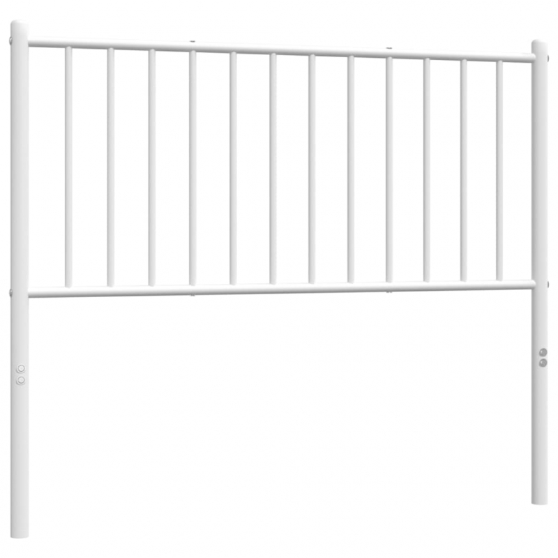 Kopfteil Metall Weiß 100 cm