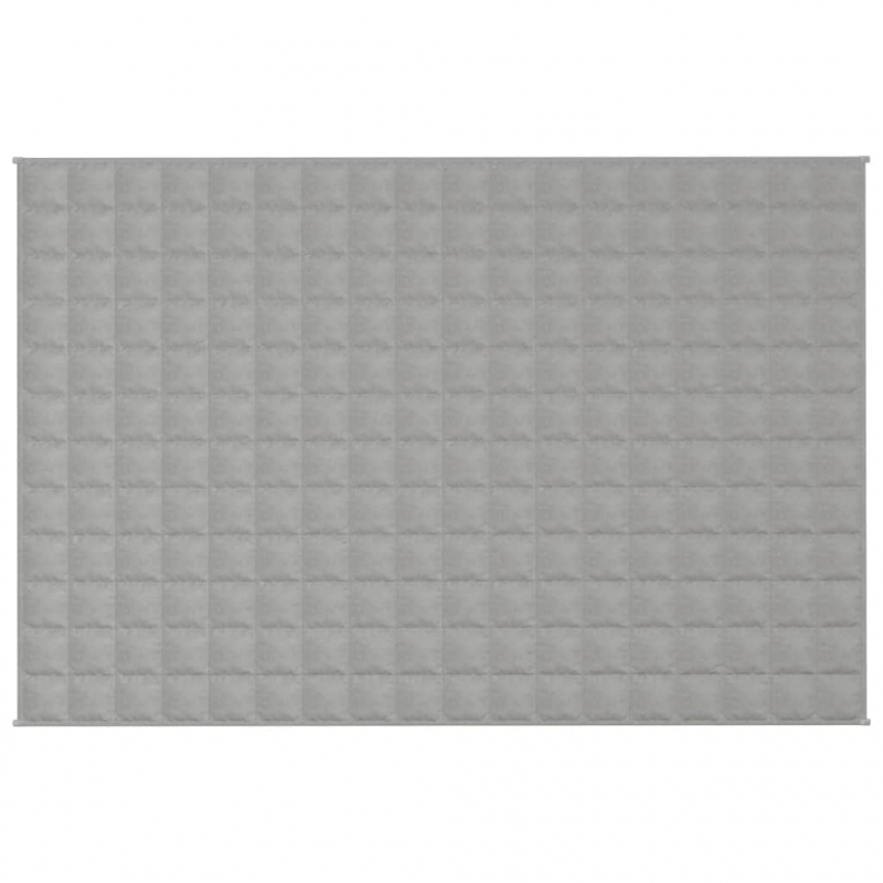 Gewichtsdecke Grau 122x183 cm 5 kg Stoff