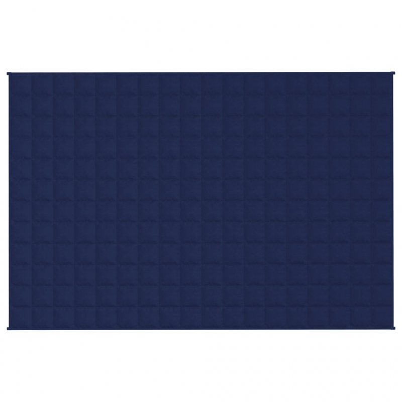 Gewichtsdecke Blau 122x183 cm 5 kg Stoff