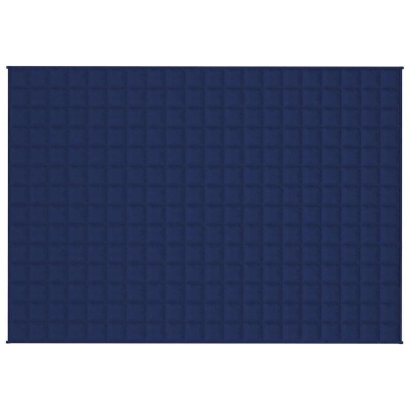 Gewichtsdecke Blau 135x200 cm 6 kg Stoff