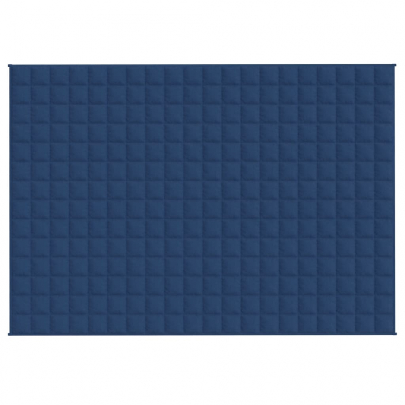 Gewichtsdecke Blau 135x200 cm 6 kg Stoff