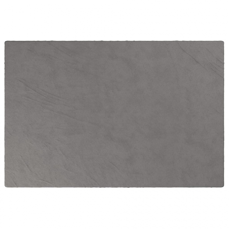 Gewichtsdecke mit Bezug Grau 122x183 cm 5 kg Stoff