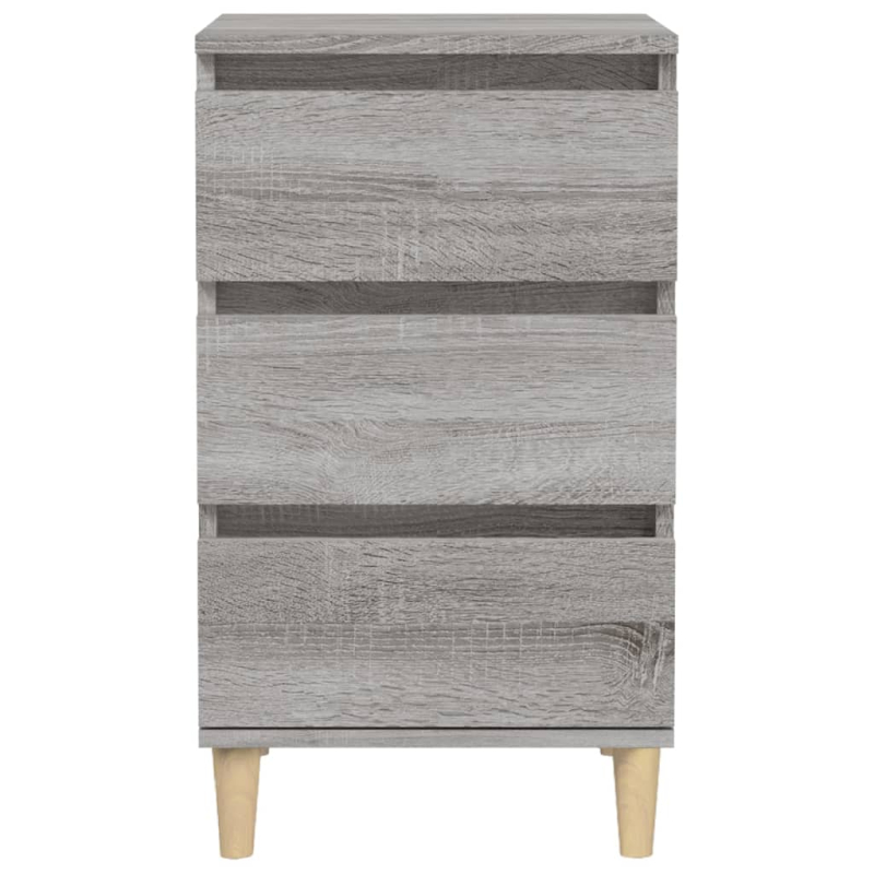 Nachttisch Grau Sonoma 40x35x70 cm Holzwerkstoff