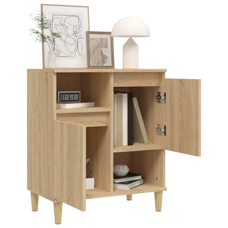 Sideboard Sonoma-Eiche 60x35x70 cm Holzwerkstoff