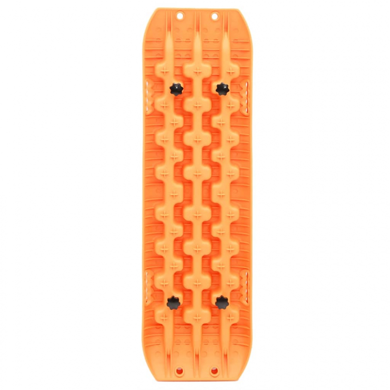 Traktionsmatten 2 Stk. Orange 106x30,5x7 cm Nylon