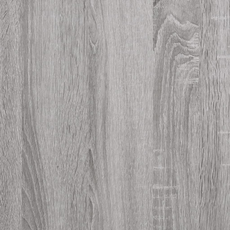 Schreibtisch Grau Sonoma 100x50x90 cm Holzwerkstoff und Eisen