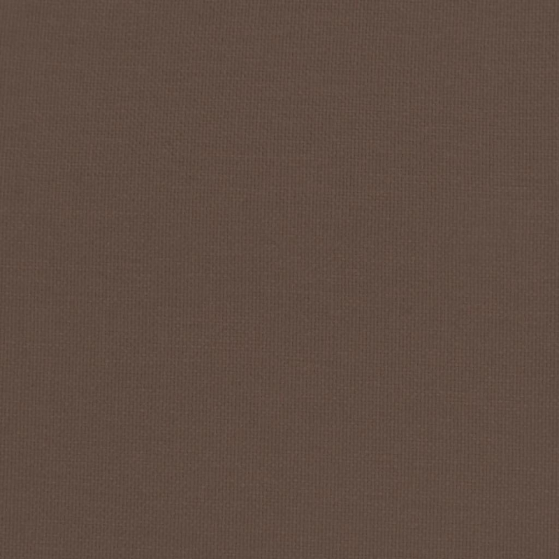 Fußhocker Dunkelbraun 51x41x40 cm Stoff