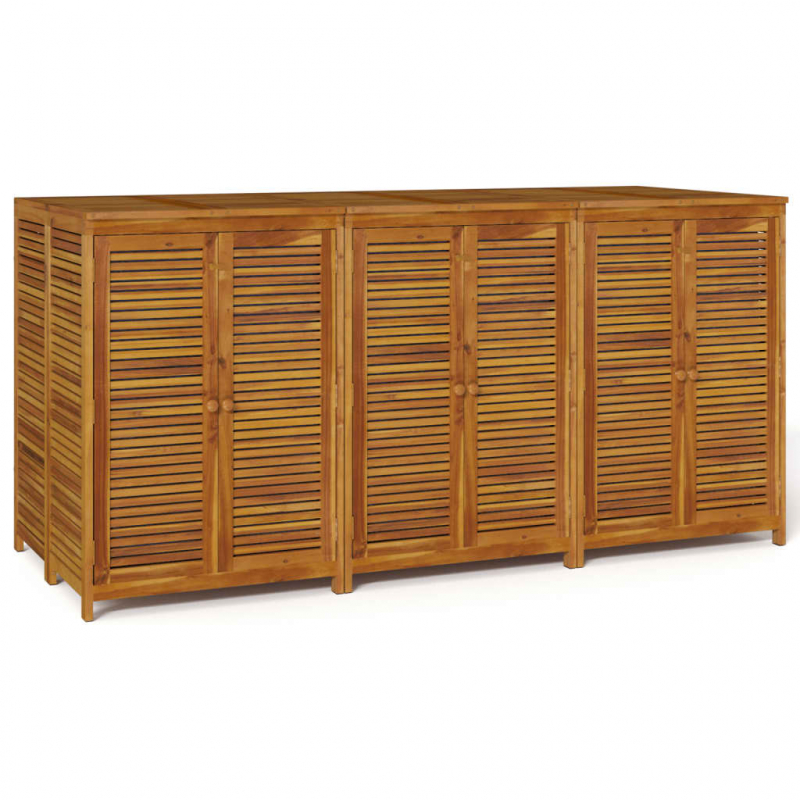 Gartenbox 210x87x104 cm Massivholz Akazie