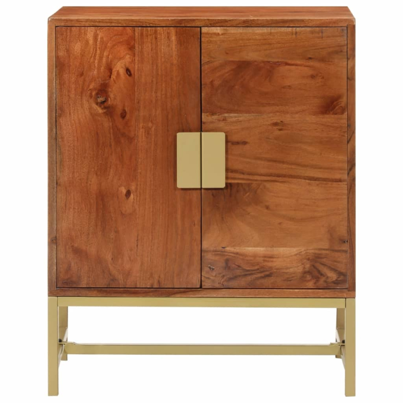Sideboard 60x35x75 cm Massivholz Akazie