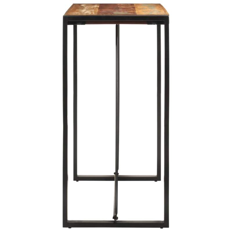 Bartisch 110x55x110 cm Altholz Massiv