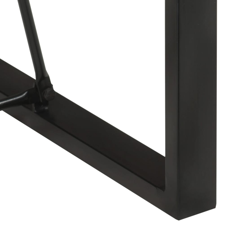 Bartisch 110x55x110 cm Altholz Massiv