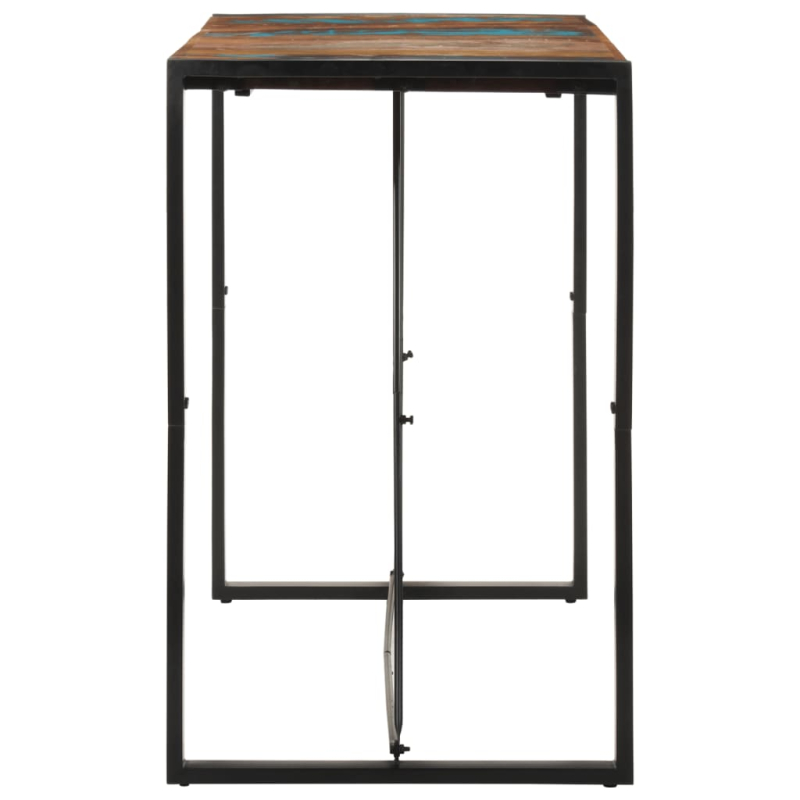 Bartisch 140x70x110 cm Altholz Massiv