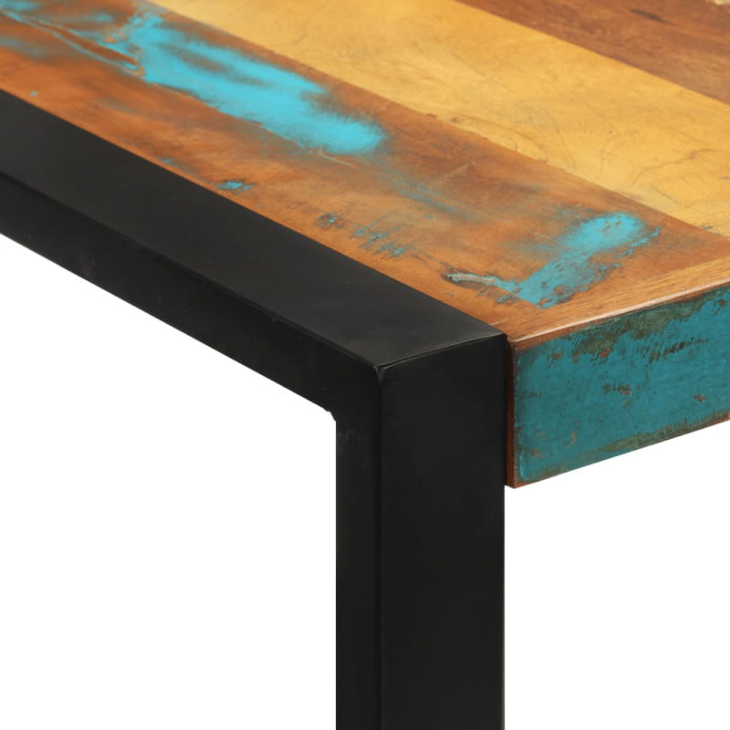 Bartisch 140x70x110 cm Altholz Massiv