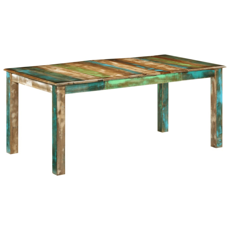 Esstisch 180x90x76 cm Massivholz Altholz