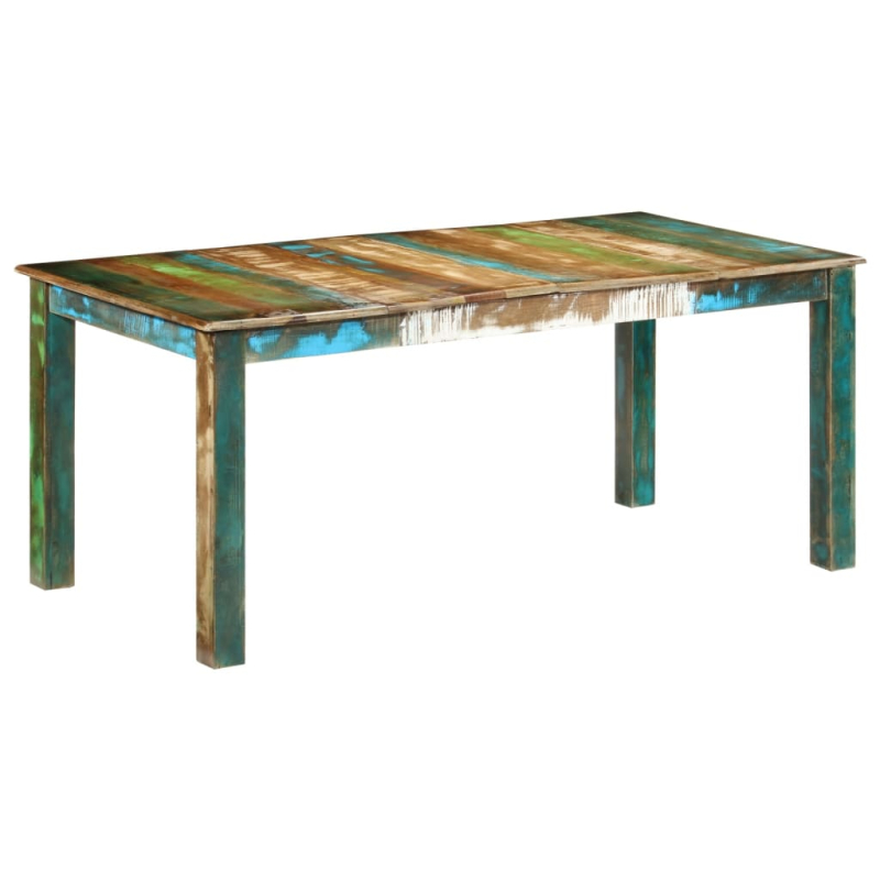 Esstisch 180x90x76 cm Massivholz Altholz
