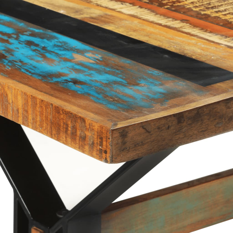 Esstisch 180x90x73 cm Massives Altholz
