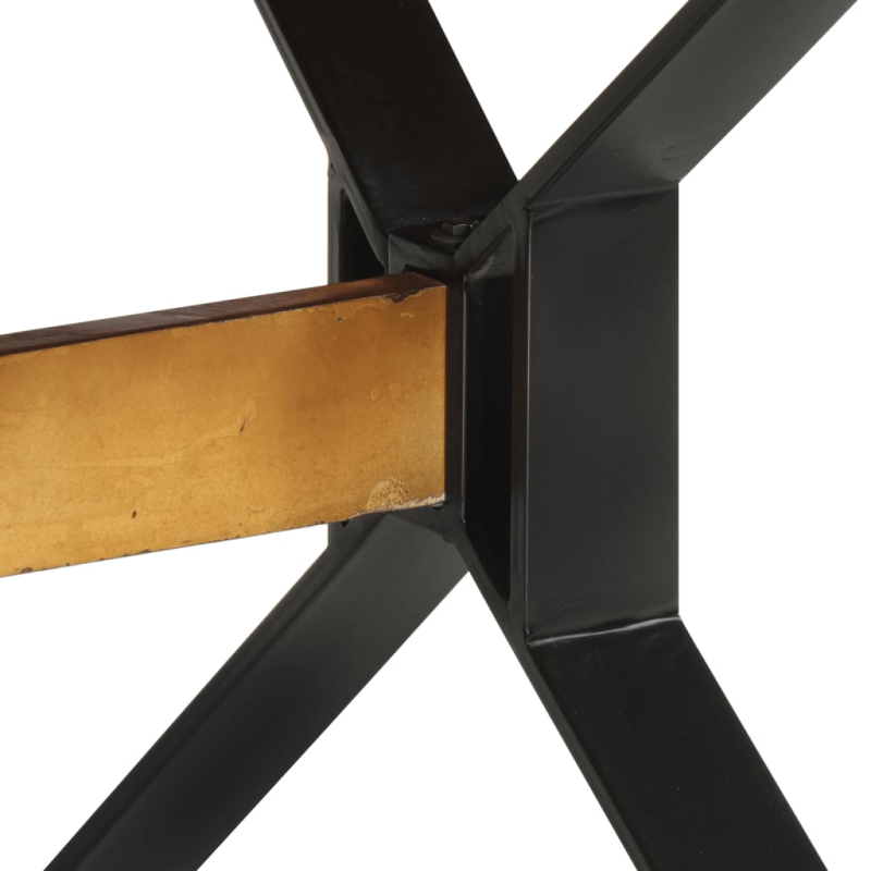 Esstisch 180x90x73 cm Massives Altholz