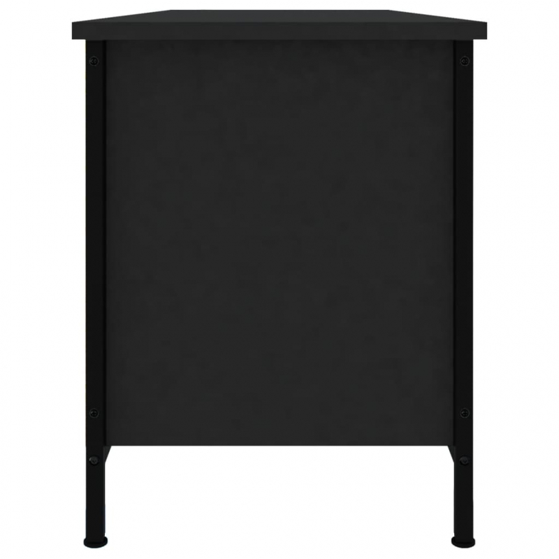 TV-Schrank Schwarz 102x35x45 cm Holzwerkstoff