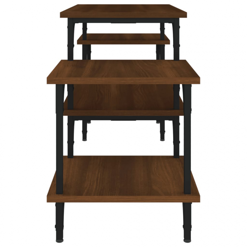 TV-Schrank Braun Eichen-Optik 117x35x52 cm Holzwerkstoff