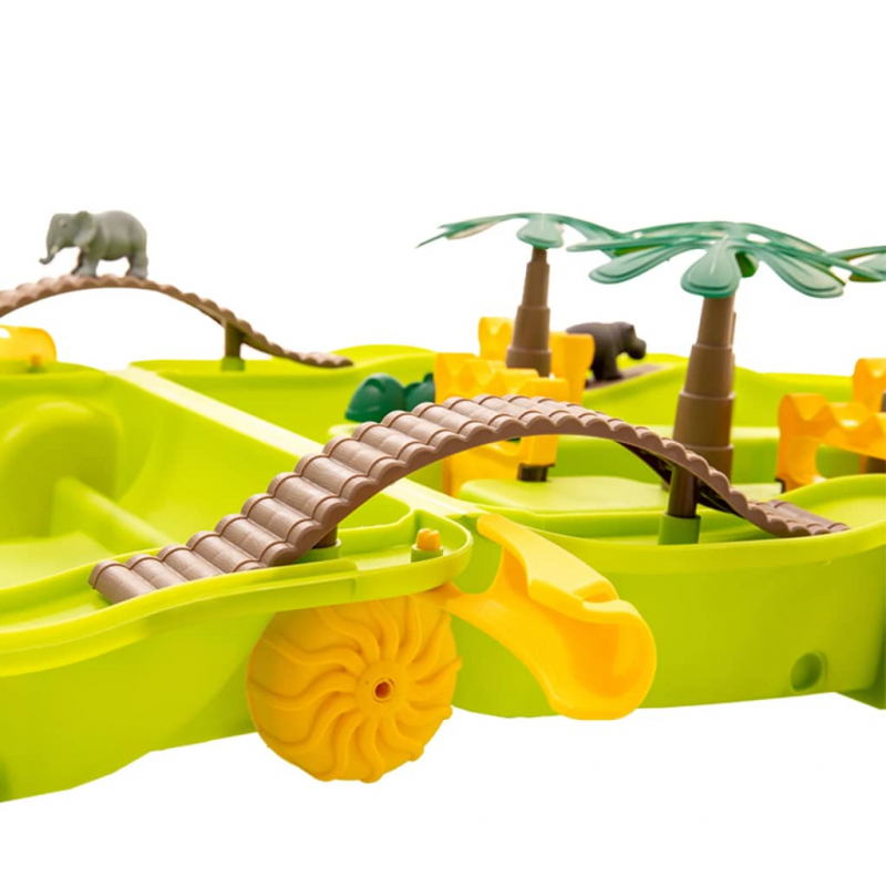 Wasserspiel-Koffer Jungle 51x21,5x66,5 cm Polypropylen