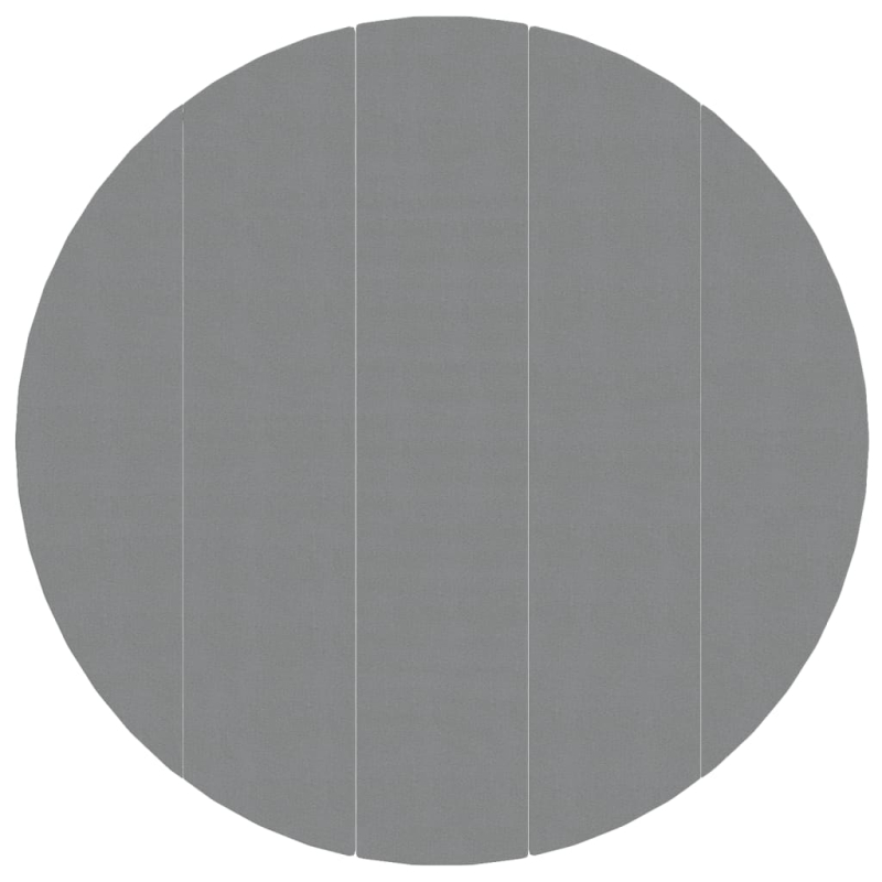 Pool-Bodentuch Hellgrau Ø550 cm Polyester Geotextil