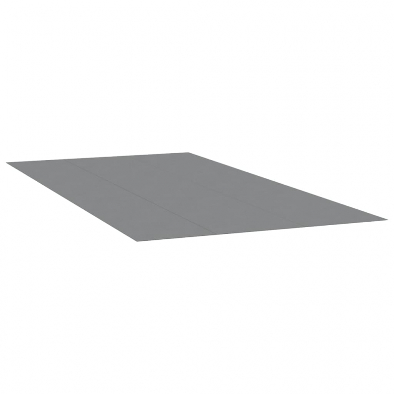 Pool-Bodentuch Hellgrau 750x370 cm Polyester Geotextil