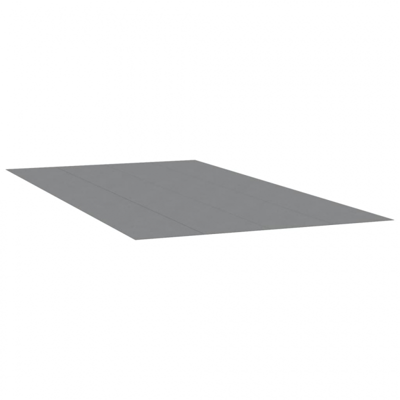 Pool-Bodentuch Hellgrau 820x420 cm Polyester Geotextil