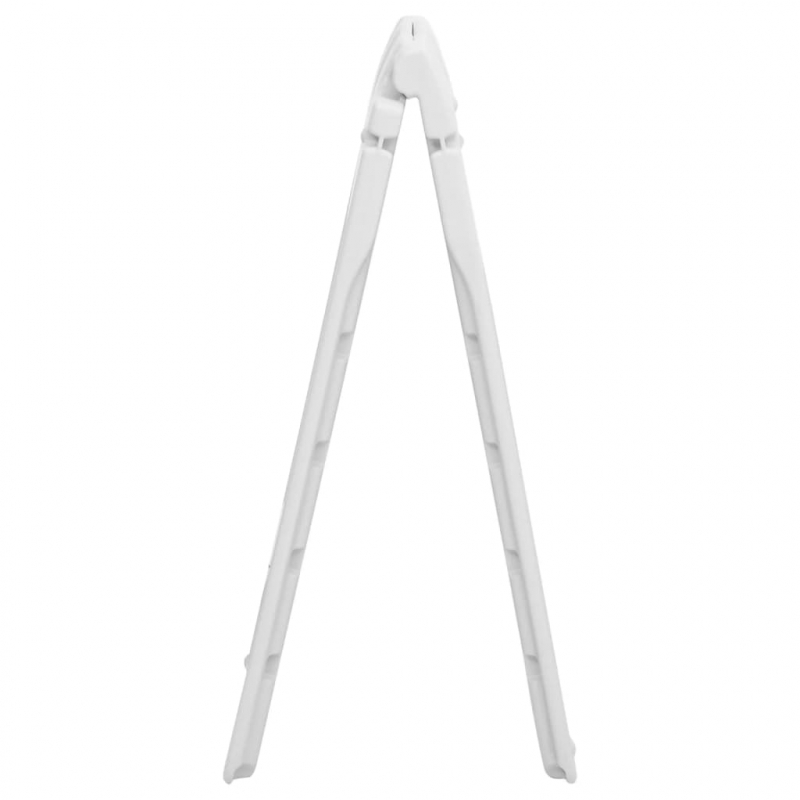 Kundenstopper Grau 45x7x84,5 cm HDPE