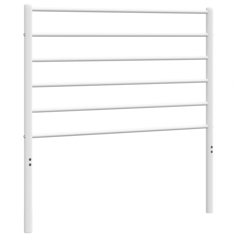 Kopfteil Metall Weiß 80 cm