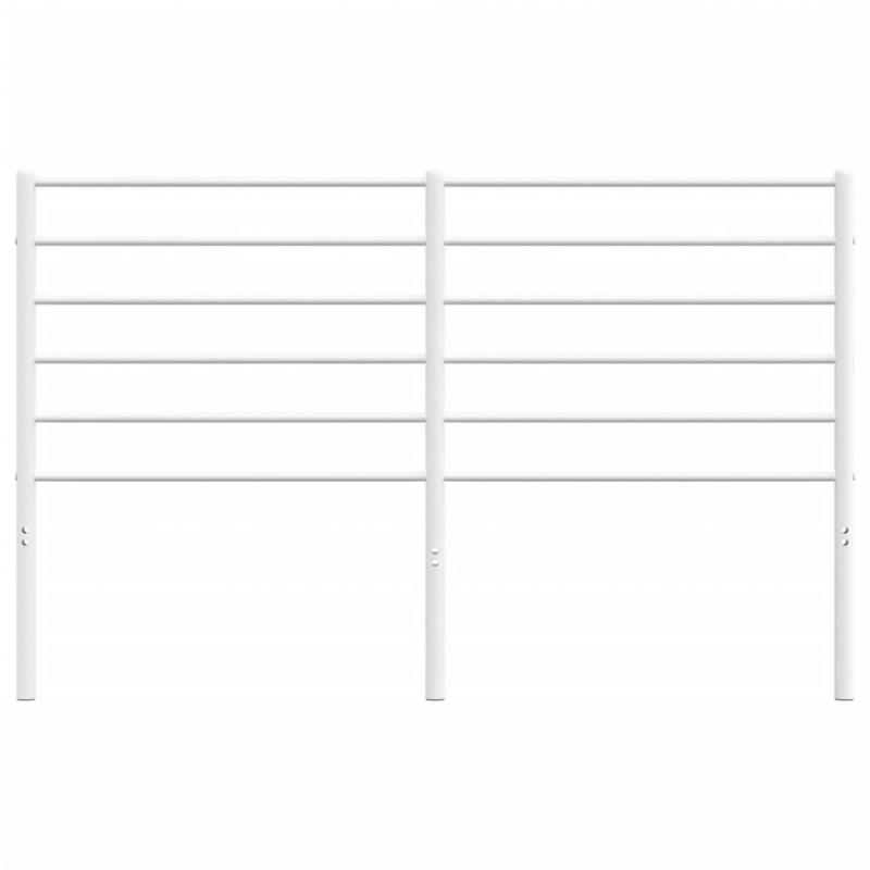 Kopfteil Metall Weiß 160 cm