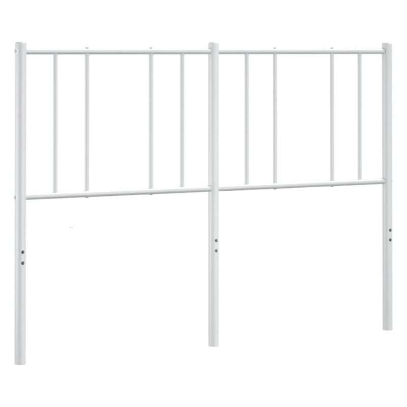 Kopfteil Metall Weiß 120 cm