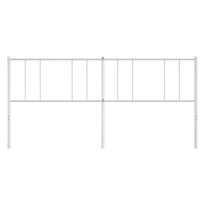 Kopfteil Metall Weiß 180 cm