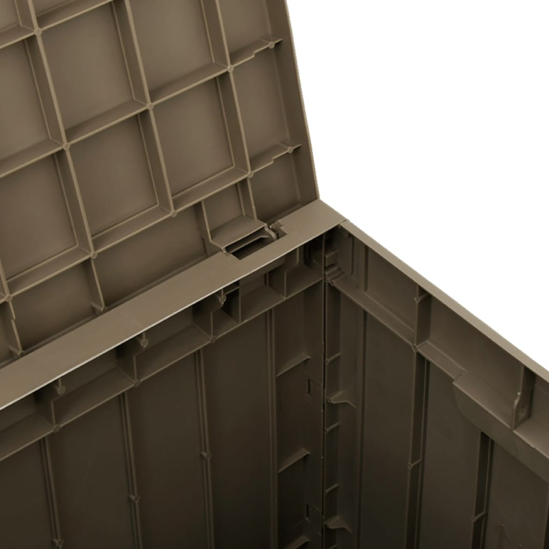 Gartenbox Grau 55,5x43x53 cm Polypropylen