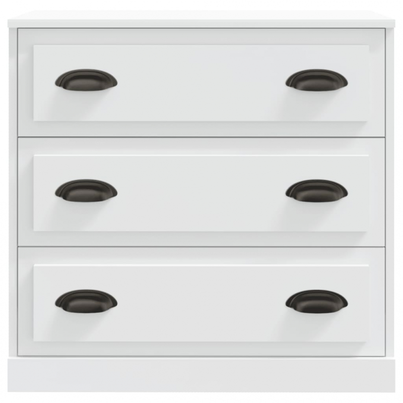 Sideboard Weiß 70x35,5x67,5 cm Holzwerkstoff