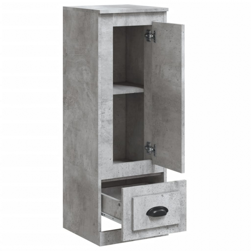 Highboard Betongrau 36x35,5x103,5 cm Holzwerkstoff