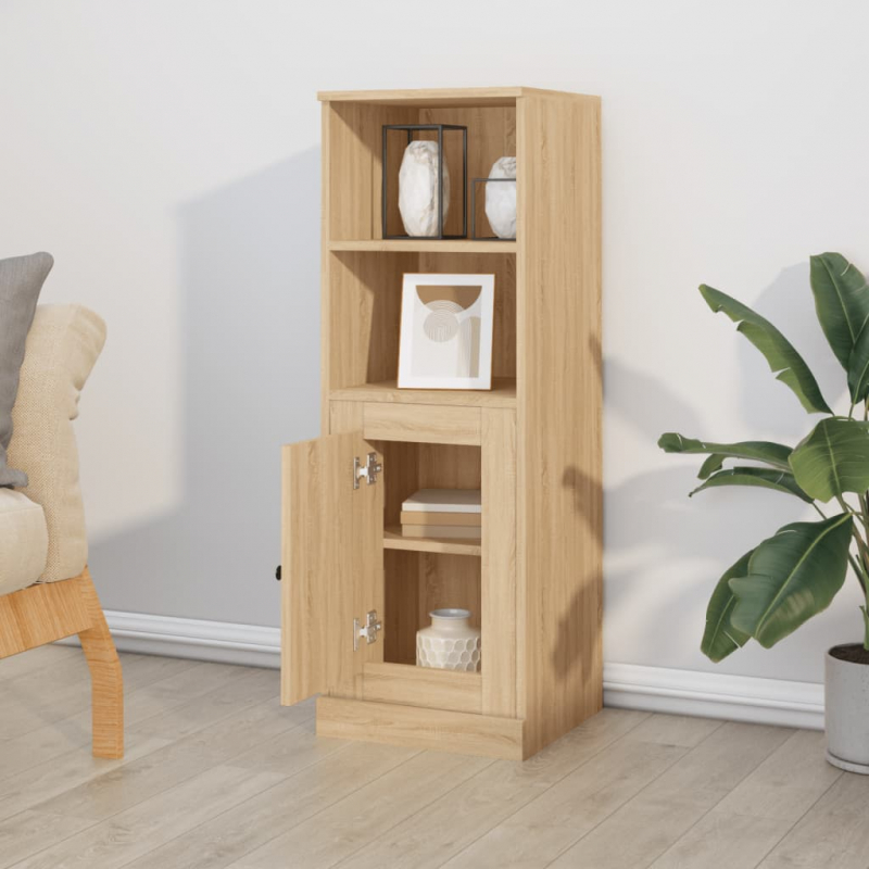 Highboard Sonoma-Eiche 36x35,5x103,5 cm Holzwerkstoff