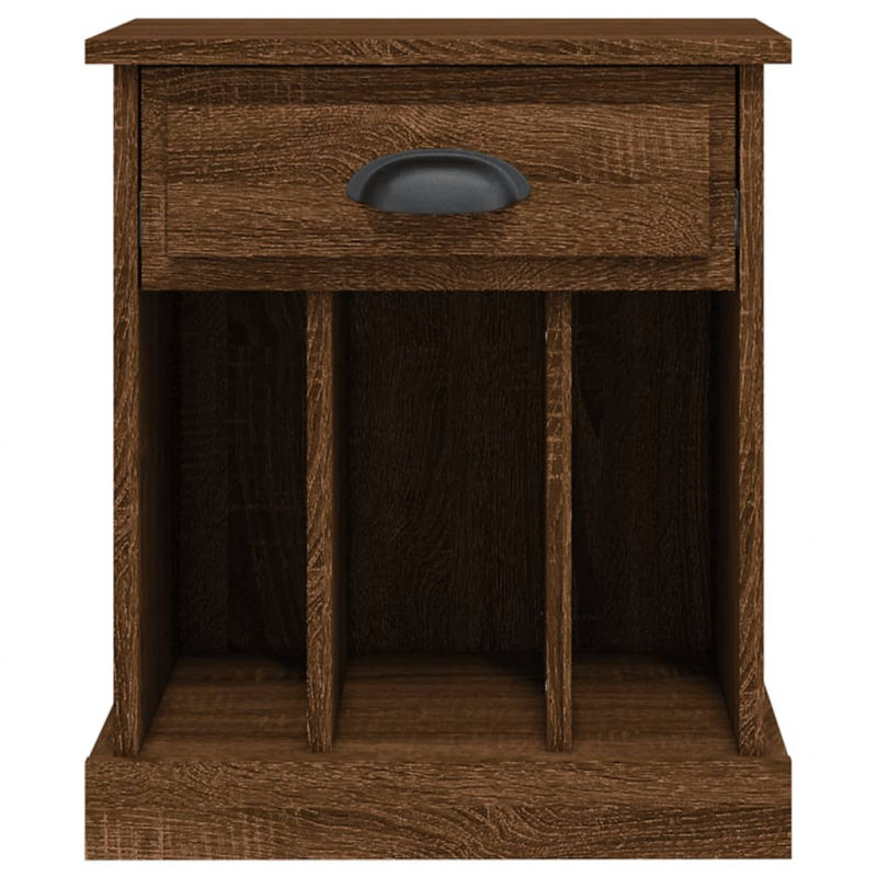 Nachttische 2 Stk. Braun Eichen-Optik 43x36x50 cm