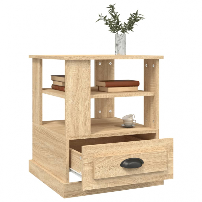 Beistelltisch Sonoma-Eiche 50x50x60 cm Holzwerkstoff