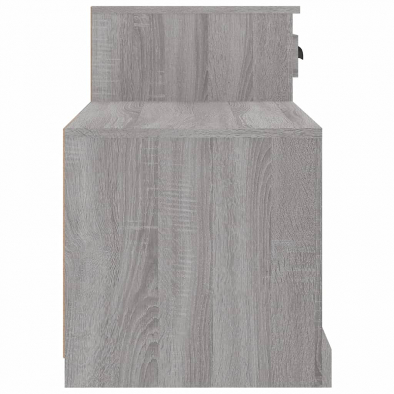 Schuhschrank Grau Sonoma 100x42x60 cm Holzwerkstoff